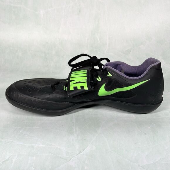 Nike Shoes Zoom SD Anthracite Fierce Green Track and Field 685135-035 Men's 13 - Picture 8 of 14